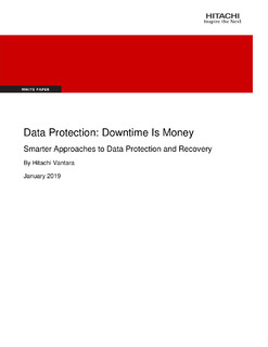 Take a Smarter Approach to Data Protection and Recovery