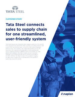 Connected Supply Chain at Tata Steel