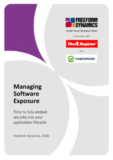 Managing Software Exposure Report