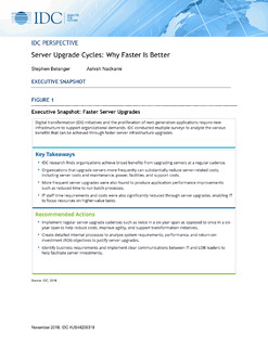 Server Upgrade Cycles: Why Faster Is Better