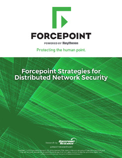 Forcepoint Strategies for Distributed Network Security