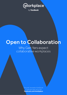 Open to Collaboration: Why Gen Yers Expect Collaborative Workplaces