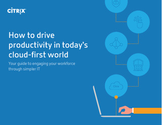 How to Drive Productivity in Today’s Cloud-First World