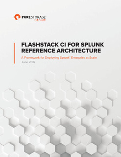 Flashstack CI For Splunk Reference Architecture