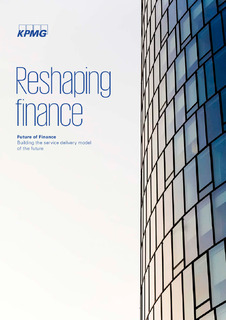 Report – Reshaping Finance: Building the service delivery model of the future