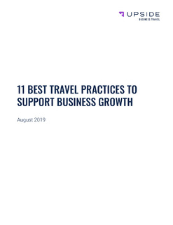 11 Best Travel Practices to Support Business Growth