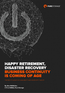 Happy Retirement, Disaster Recovery Business Continuity