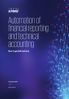 Report: Automating financial reporting and technical accounting – are you ready?