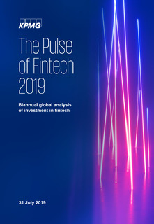 The Pulse of Fintech H1-2019: wealthtech and proptech