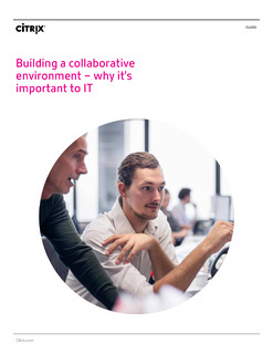 Building a Collaborative Work Environment – Why It’s Important to IT