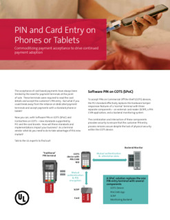 PIN and Card Entry on Phones or Tablets