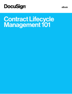 Contract Management 101