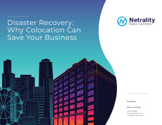 Disaster Recovery: Why Colocation Can Save Your Business