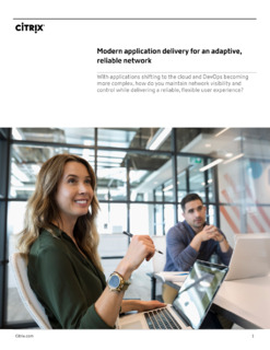 Modern App Delivery For An Adaptive, Optimized Network