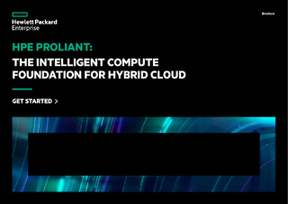 HPE ProLiant Guide to building Intelligent Compute Foundation for Hybrid Cloud