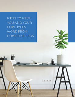 6 Tips to Help You and Your Employees Work from Home like Pros