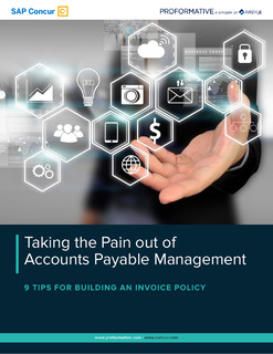Taking the Pain out of Accounts Payable Management 9 Tips For Building An Invoice Policy