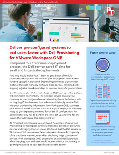 Deliver pre-configured systems to end users faster with Dell Provisioning for VMware Workspace ONE