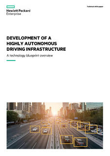 Development of a highly autonomous driving infrastructure – a technology blueprint overview.