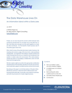 The Data Warehouse Lives On