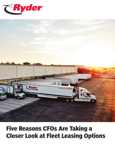 Five Reasons CFOs Are Taking a Closer Look at Fleet Leasing Options