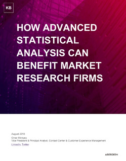 How Advanced Statistical Analysis Can Benefit Market Research Firms