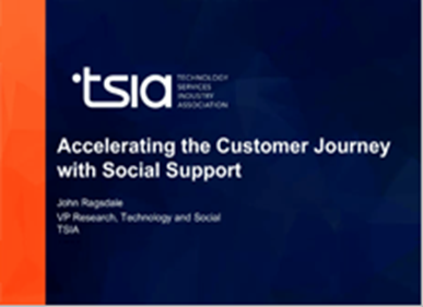Accelerating the Customer Journey with Social Support