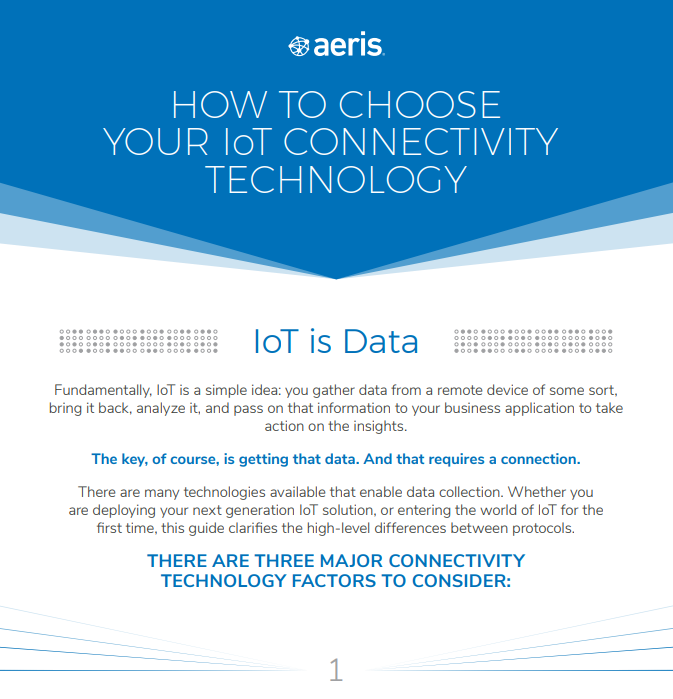 How to Choose Your IoT Connectivity Technology