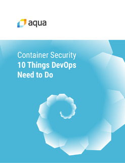 Container Security: 10 Things DevOps Need to Do
