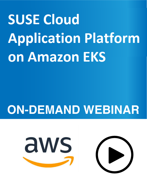 SUSE Cloud Application Platform on Amazon EKS