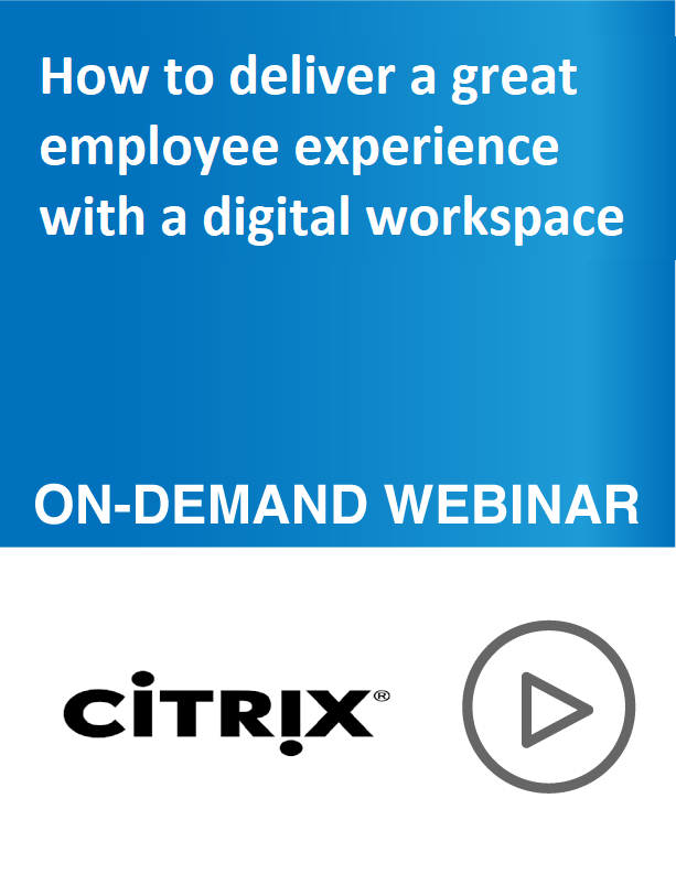 How to deliver a great employee experience with a digital workspace