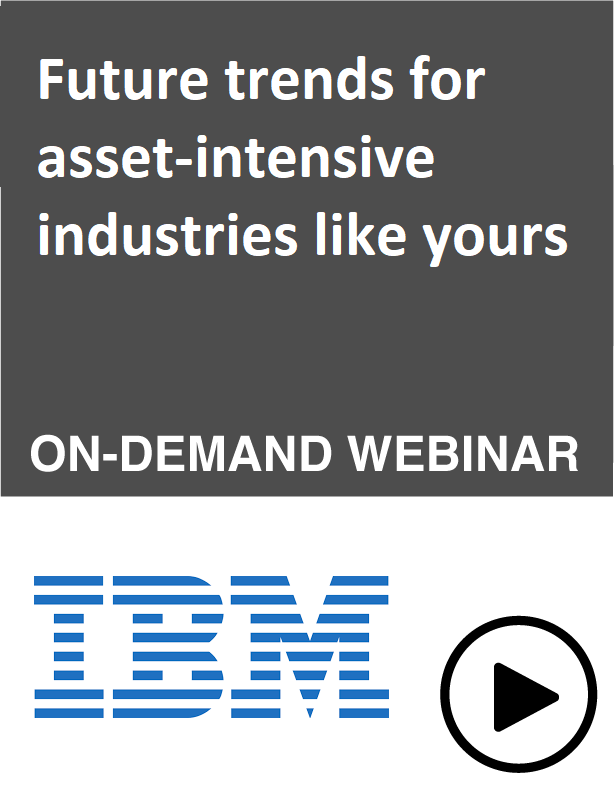 Future trends for asset-intensive industries like yours