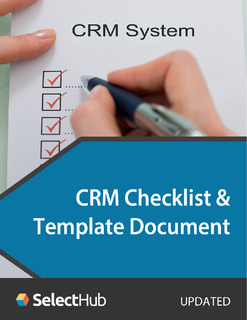 CRM Selection Checklist & Template for 2020