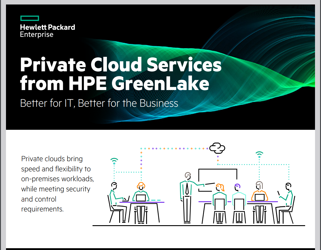 Private Cloud Services from HPE GreenLake