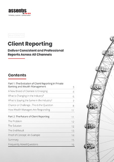 Client Reporting: Deliver Consistent and Professional Reports Across All Channels