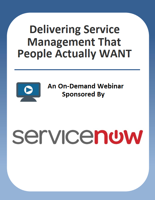 Delivering Service Management That People Actually WANT To Use