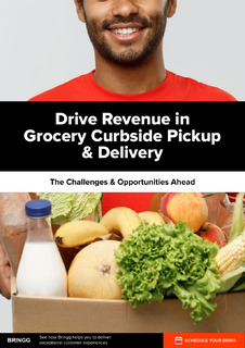 Drive Revenue in Grocery Curbside Pickup & Delivery