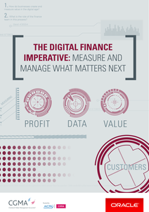 The Digital Finance Imperative: Measure and Manage