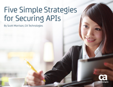 Five Simple Strategies for Securing Your APIs