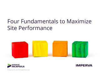 Four Fundamentals to Maximize Site Performance