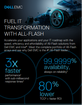 Fuel It Transformation With All-Flash