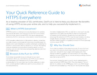 Your Quick Reference Guide to HTTPS Everywhere