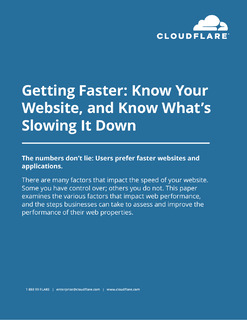 Getting Faster: Know Your Website, and Know What’s Slowing It Down