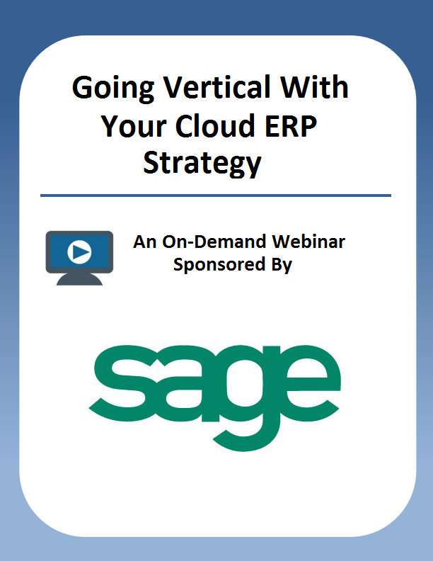 Going Vertical With Your Cloud ERP Strategy