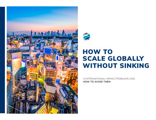 How to Scale Globally without Sinking