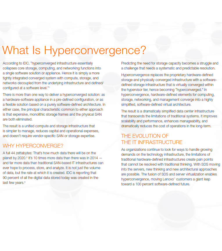 What Is Hyperconvergence?