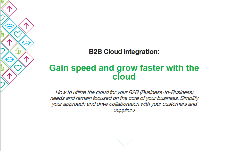 B2B Cloud Integration: Gain Speed and Grow Faster with the Cloud