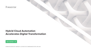 Forrester – Hybrid Cloud Automation Accelerates Digital Transformation