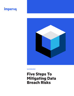 Five Steps To Mitigating Data Breach Risks