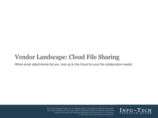 InfoTech Cloud File Sharing Market Report